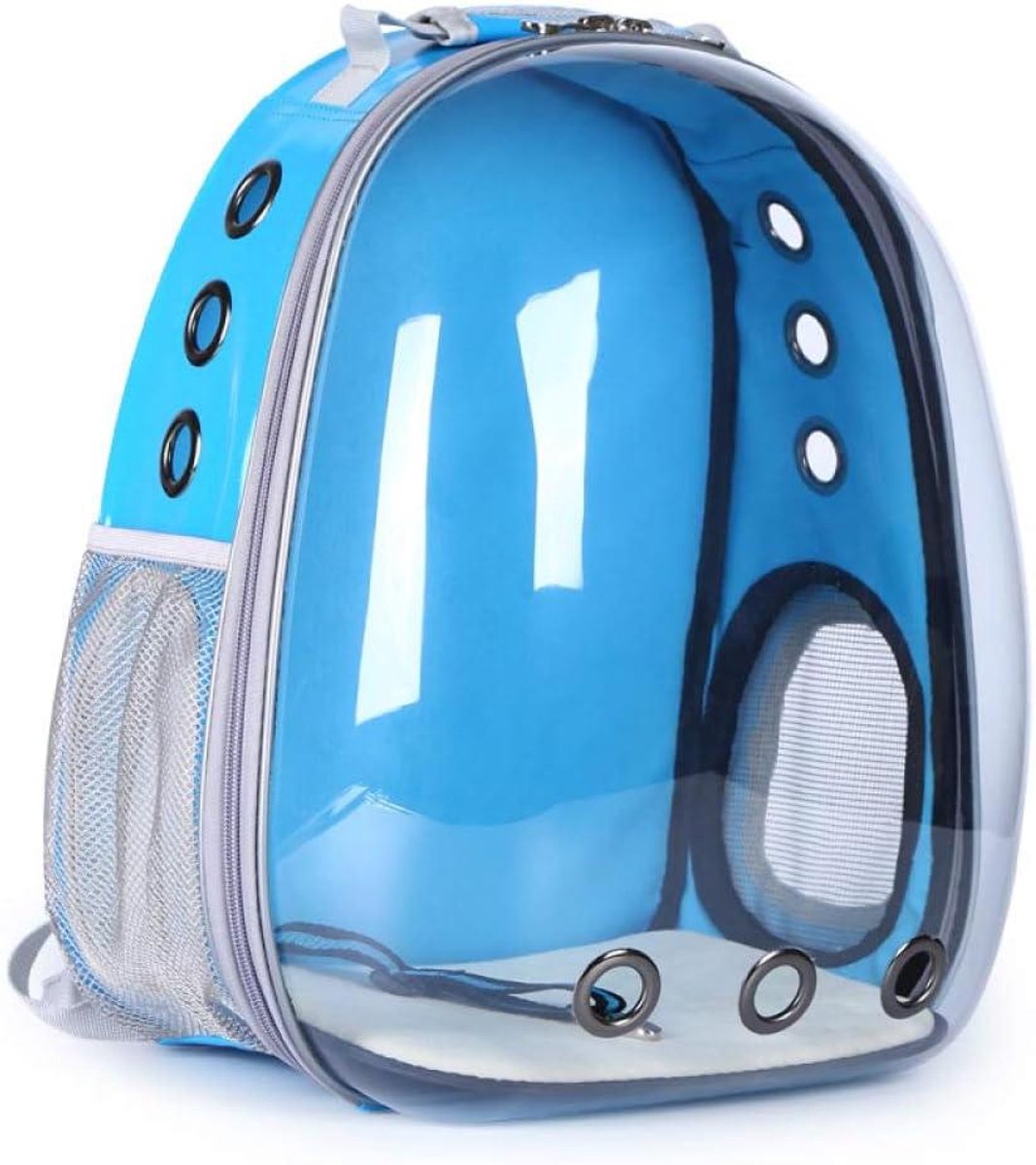 Draagbare Pet Backpack - Reisrugzak Kat Hond - Veilig Vervoer - Transparant Panoramisch Venster