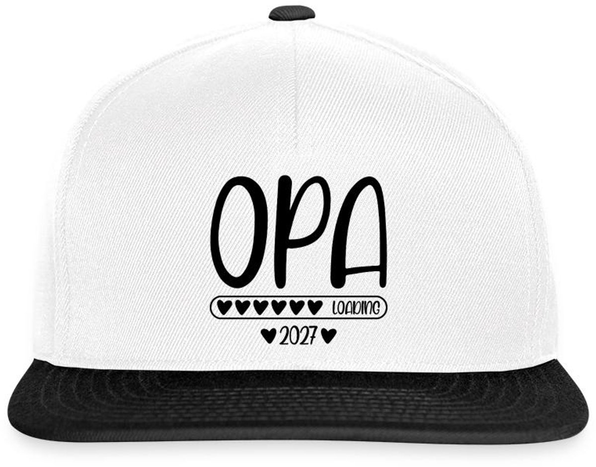 Toekomstige Opa 2027 Snapback cap