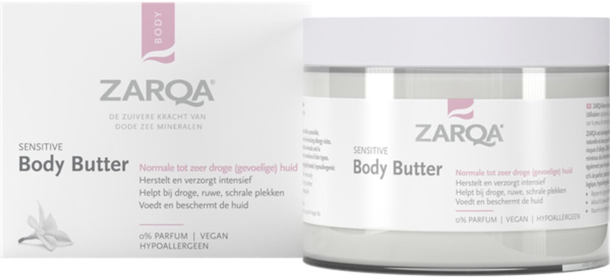 Zarqa Sensitive Body Butter - 2 x 250 ml - Voordeelverpakking