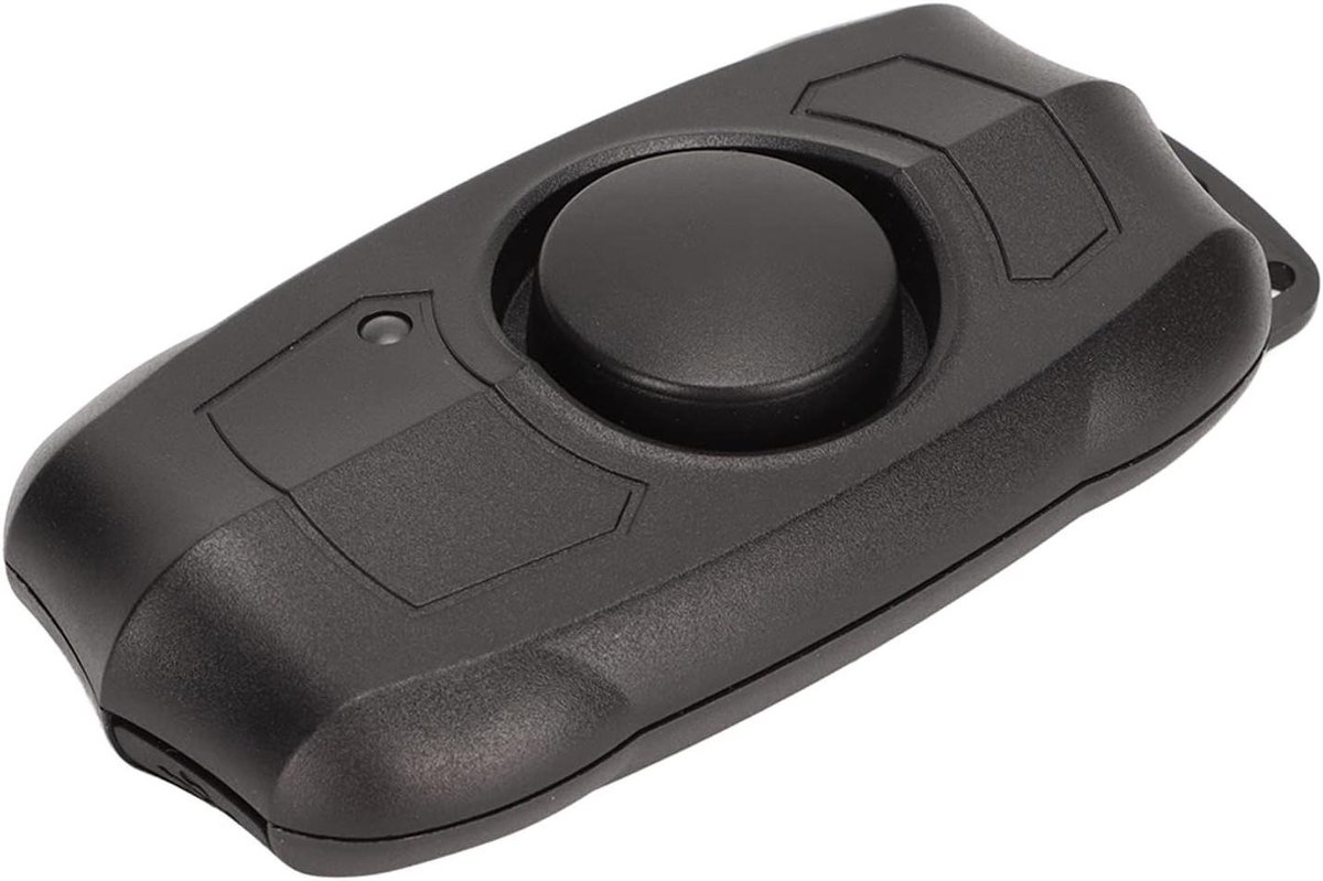 Fietsalarm - Diefstalalarm Trillingsalarm - Voertuig Beveiligen - 113dB Geluid IP55 - 16 x 10 x 4 cm - Zwart