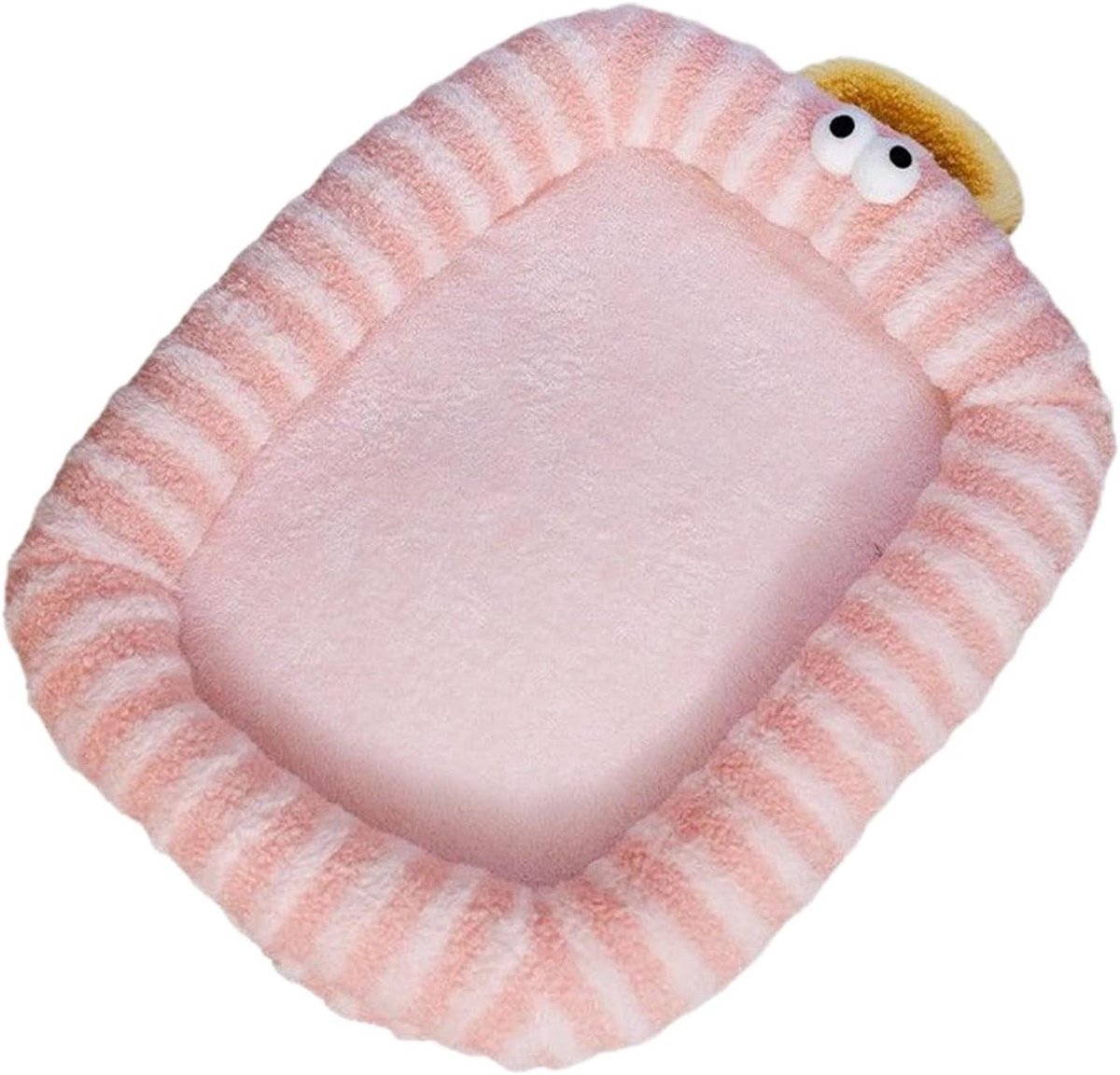 Groot Kattenbed - Huisdier Nest - Comfortabel Slapen - Warmtevasthoudende Kern - 60 x 45 cm - Roze