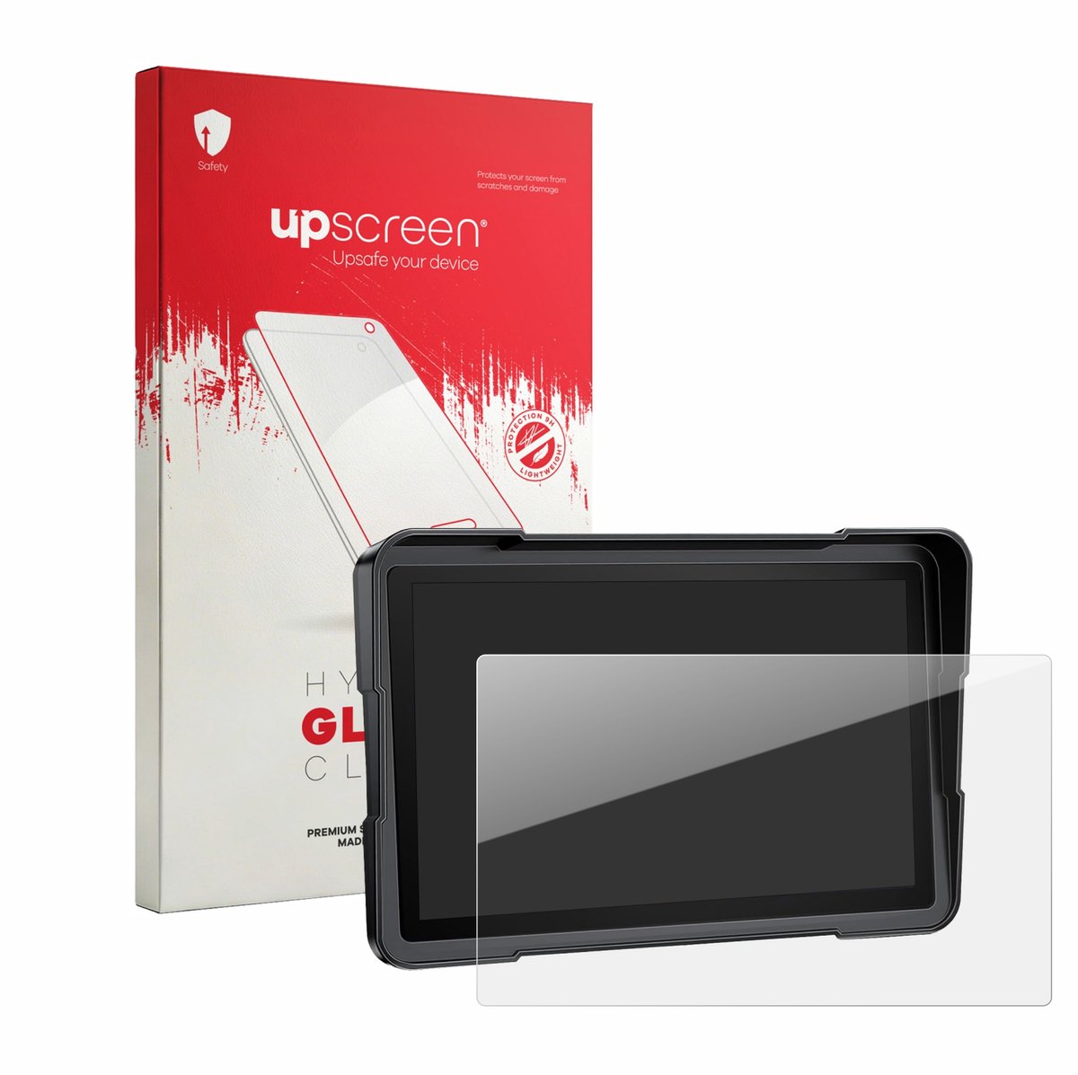 upscreen - Screenprotector voor Atovanka Motorrad Carplay 7" - Folie Beschermfolie Beschermglas transparant