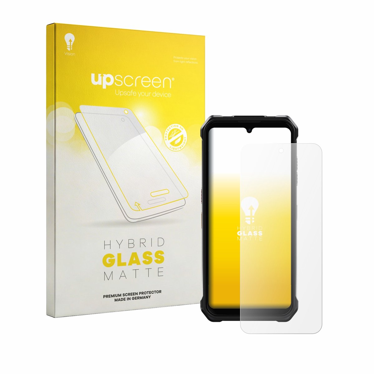 upscreen - Screenprotector voor Fossibot F110L - Folie Beschermfolie Beschermglas matte