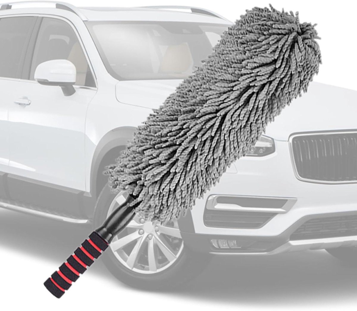 Autostofdoek - Reinigingsborstel - Auto Onderhoud - Telescopische steel - Verstelbaar - Niet gespecificeerd