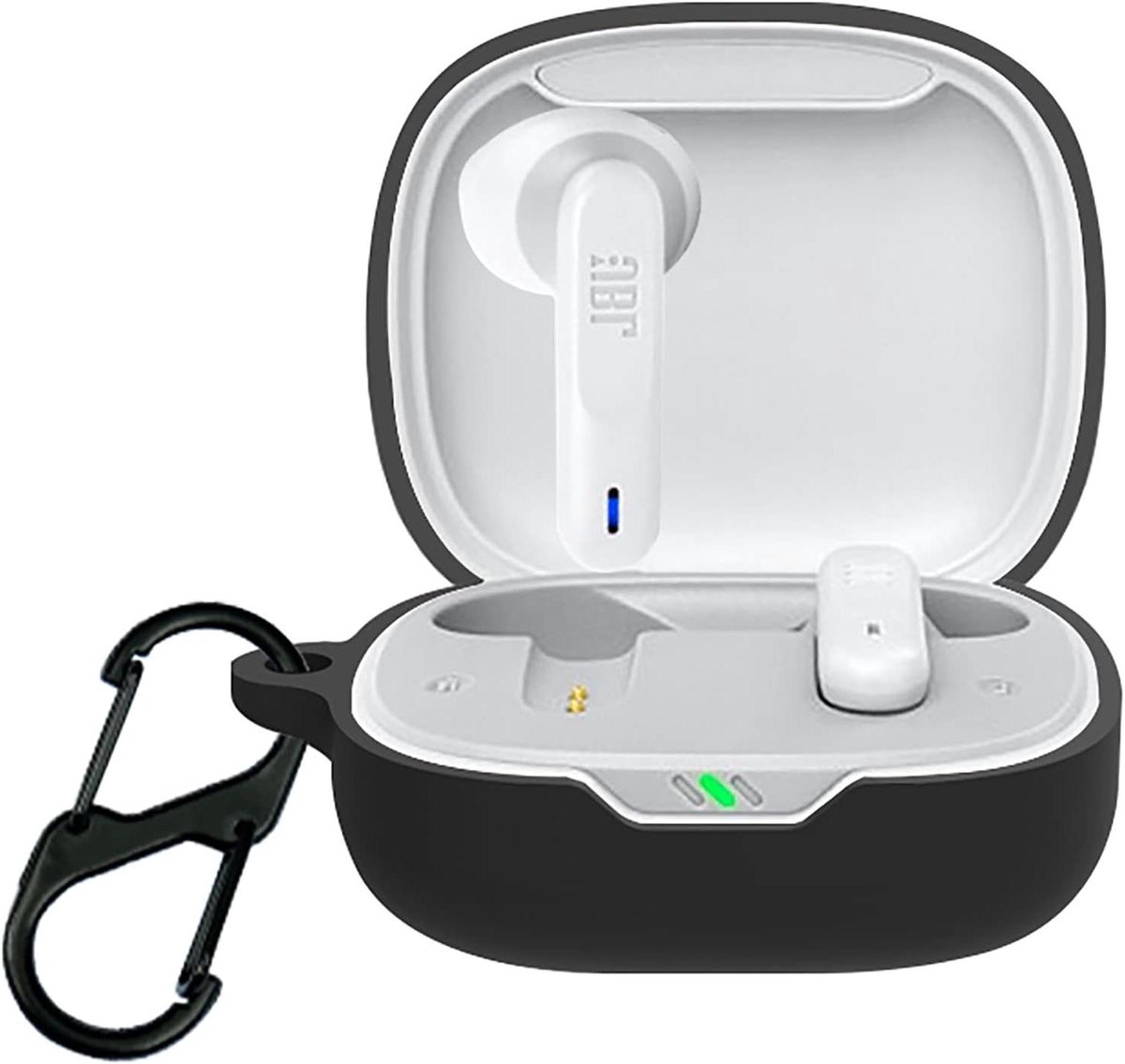 Beschermhoes Siliconen - Hoes Case - Oordopjes Beschermen - Ultradun Zacht - 18 Gram - Zwart