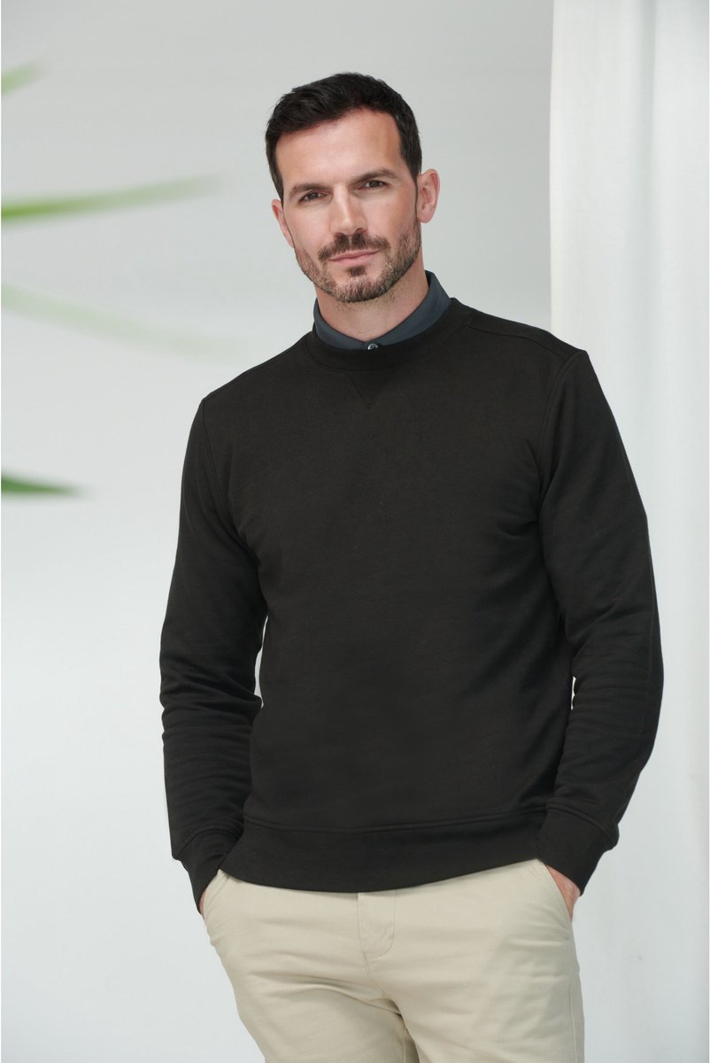 Henbury Ecologische unisex sweater H840 - Black - L
