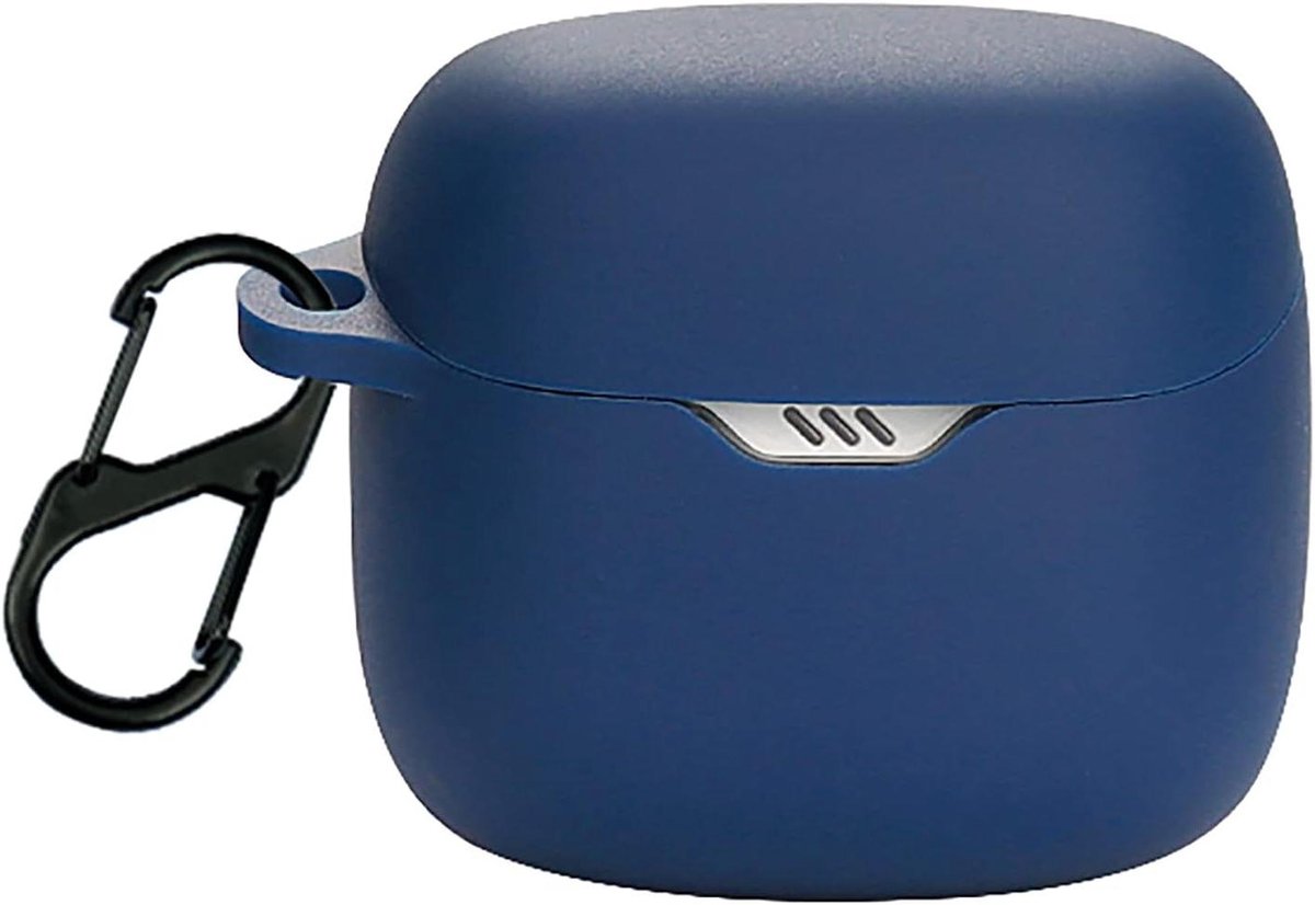 Beschermhoes JBL TUNE FLEX - Oplaadcase Cover - Oordopjes Beschermen - Ultra Dun Zacht - Niet Van Toepassing - Blauw