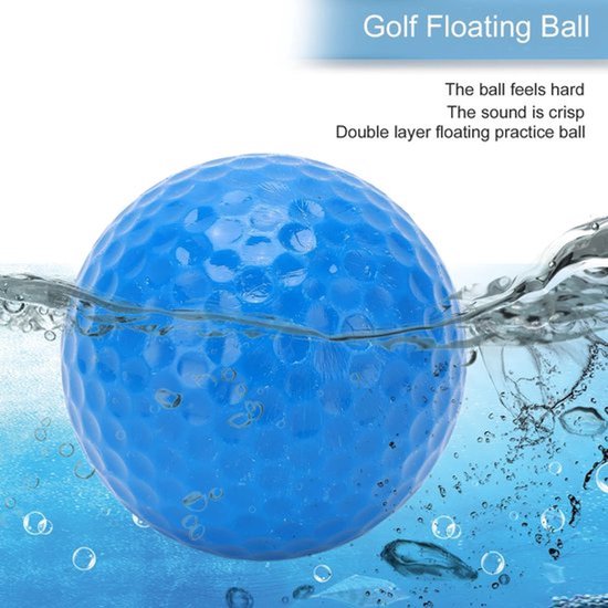 Golfballen Drijvend - 2 Lagen - Model 332 - Gewicht 40 g - Diameter 42,67 mm - Geschikt voor Waterbanen - Oefenballen — afbeelding 2