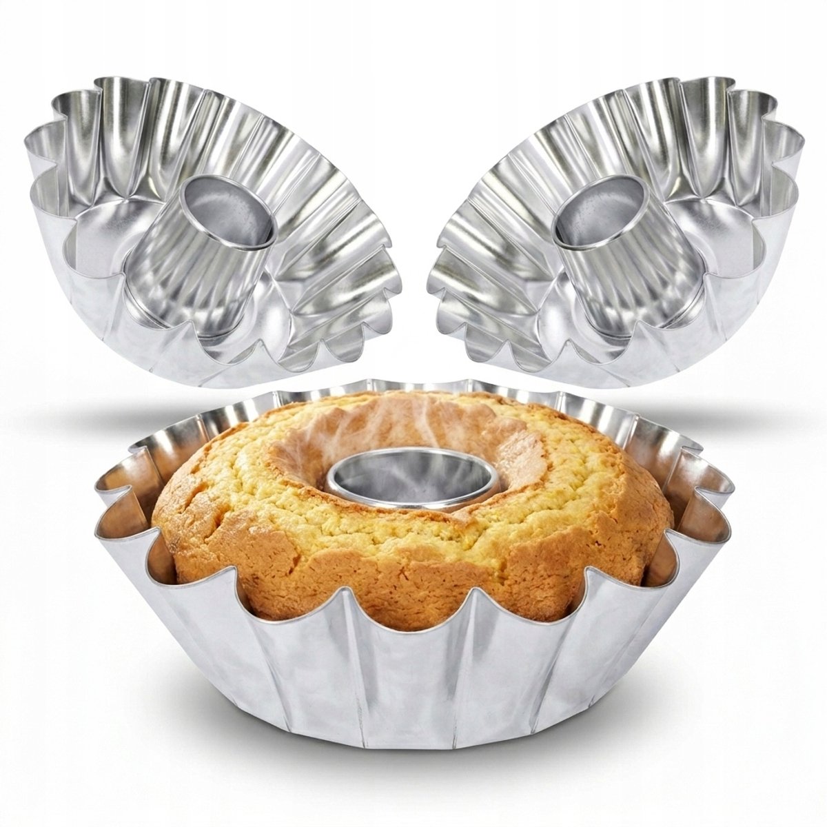 Bakvorm voor cake met opening, 25 cm, traditioneel, voor feestdagen