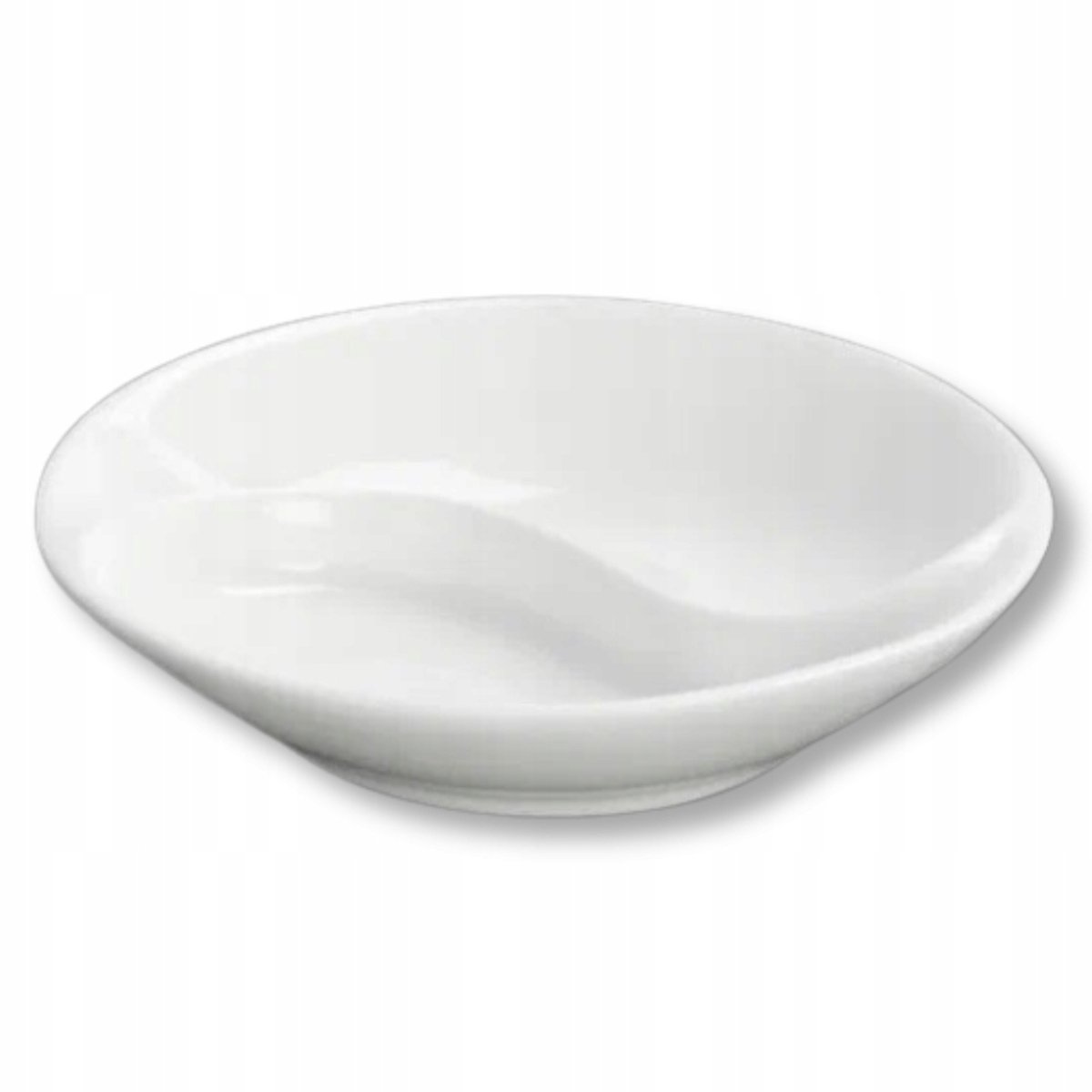 Wilmax Porseleinen Sauskom 9 cm - Wit, waterdicht