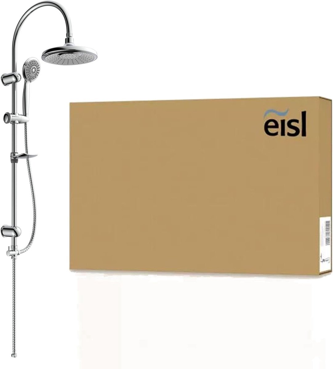 Regendouche deluxe - Zomerregen - Ø 220 mm - Doucheset met Regendouche en Handdouche - Voor Wellness en Ontspanning