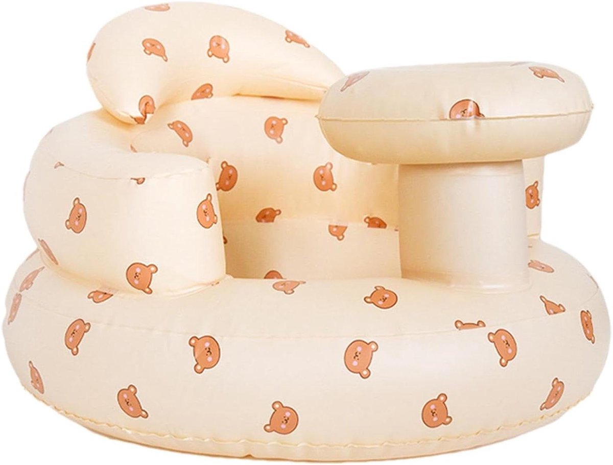 Opblaasbare Baby Stoel - Peuter Stoel - Comfortabel Zitten - Ingebouwde Luchtpomp - 49 x 35 cm - N.v.t.