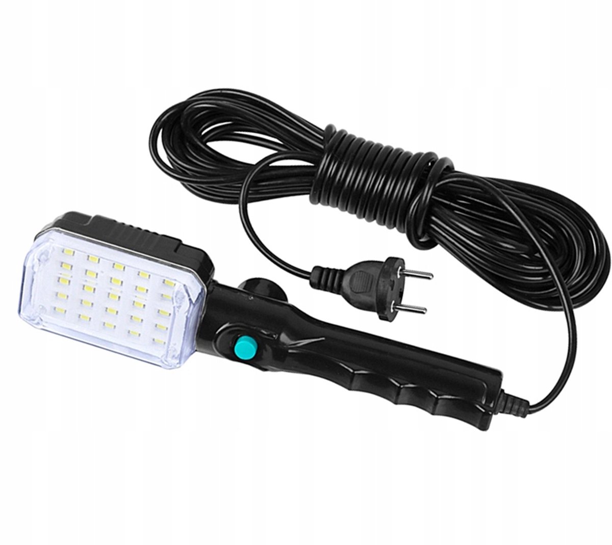 Werkplaatslamp 25 LED met Magneet en Haak - 230V