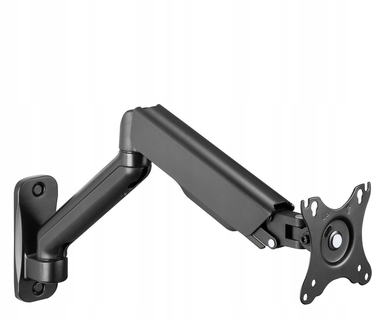 Silver Monkey UM-611 Monitorarm met Gasveer - Zwart