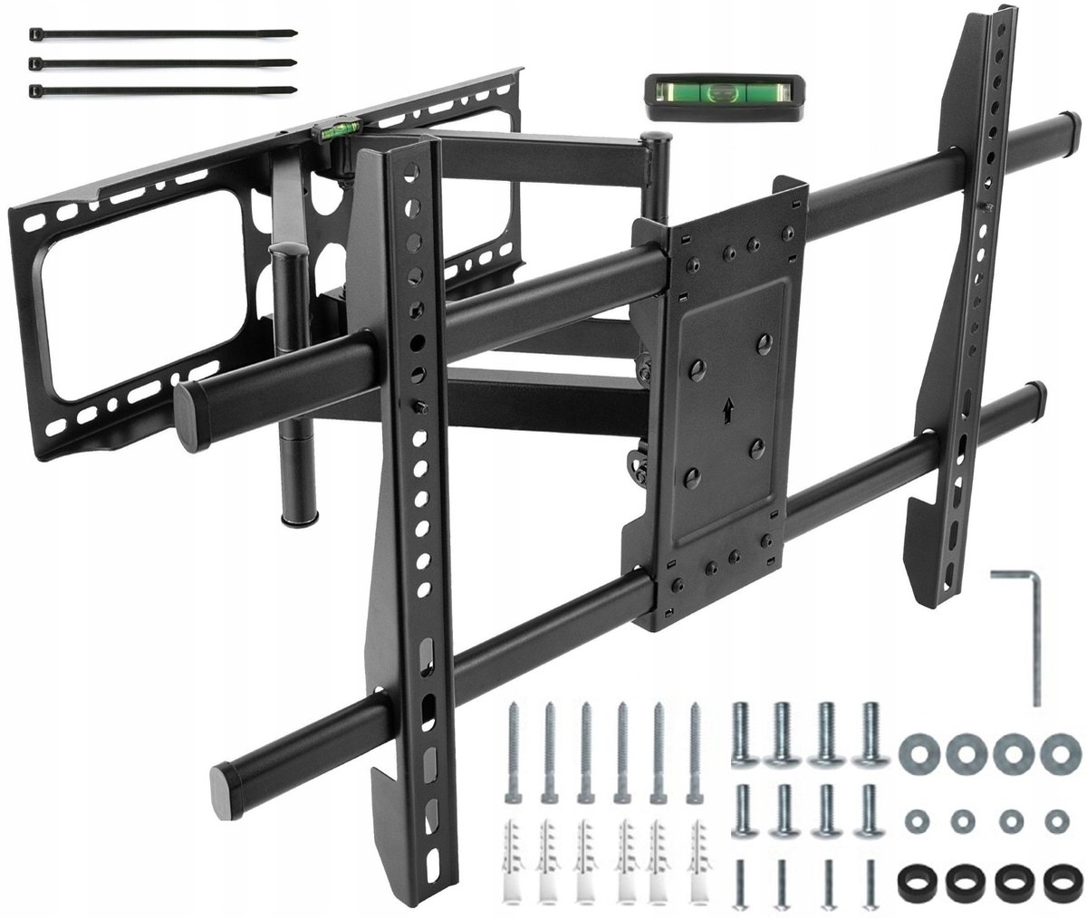 Universele TV Muurbeugel 32-80 inch, 50kg, Draaibaar & Kantelbaar