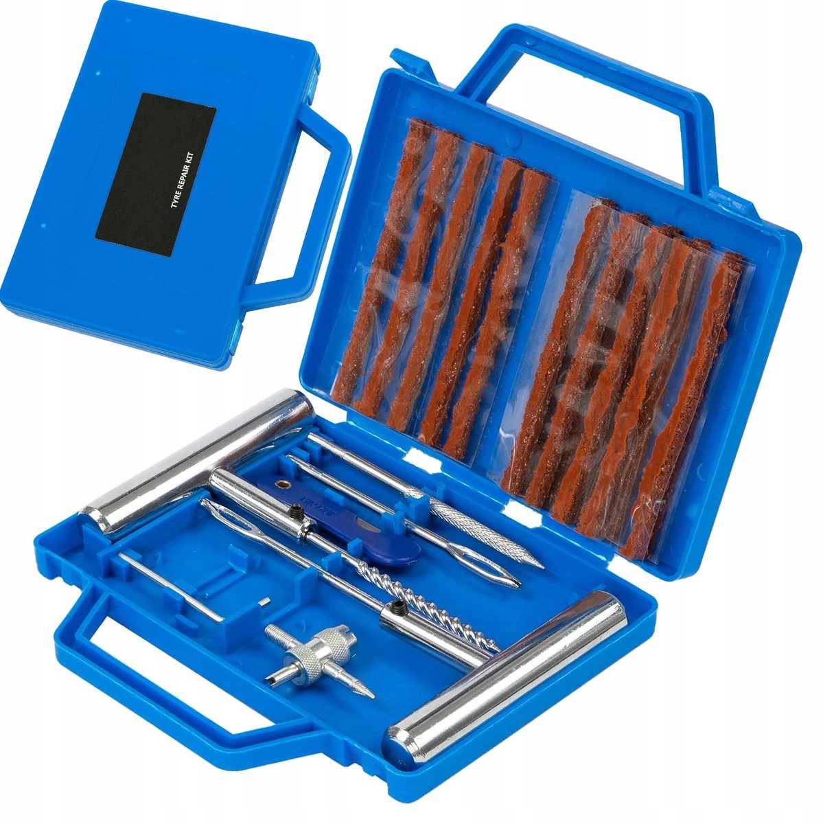 Rosfix Reparatieset Banden 23-in-1 - Tubeless Reparatiekit Hoogwaardige Staal