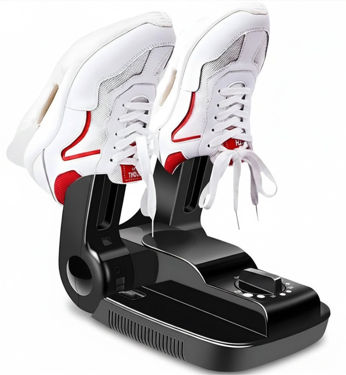 KIRA® Schoenendroger - Schoenverfrisser - Elektrische Schoendroger - Zwart - 20cm x 4cm x 6cm