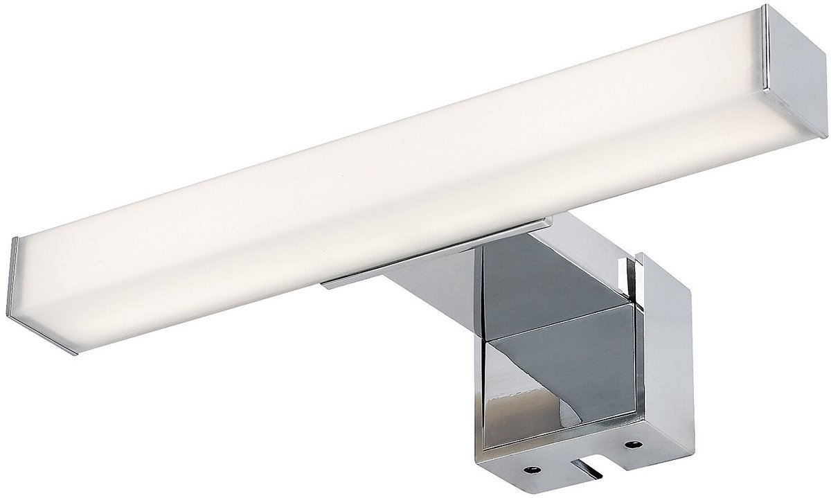 Rabalux Oliro Spigellamp - LED-badkamerlamp 4 W, chroom, IP44, 4000 K, 75047- wit