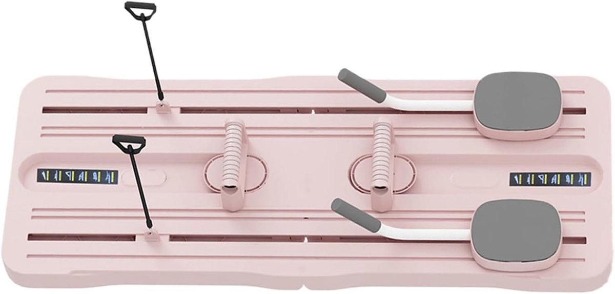 Pilates Bord - Fitness Bord - Kernversterking - Vervormingsbestendig Ontwerp - 41.34x15.75x1.18 inches - Roze