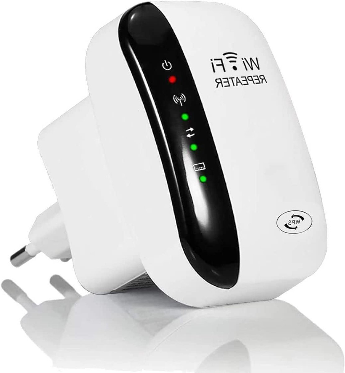 Wifi Repeater - Internet Versterker - Draadloos Bereik - 300 Mbit/s Snelheid - 338 meter - Wit