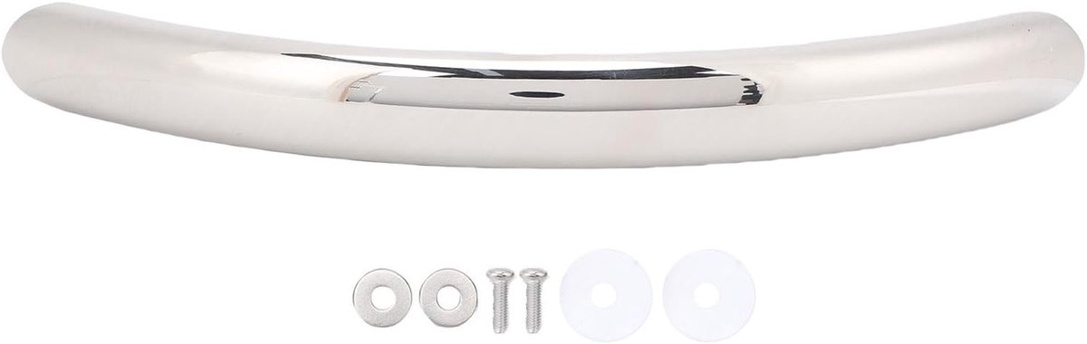 Douche Handgreep - Veiligheidshandvat Badkamer - Valpreventie Thuis - Antislip Textuur - 29x3 cm - Zilver