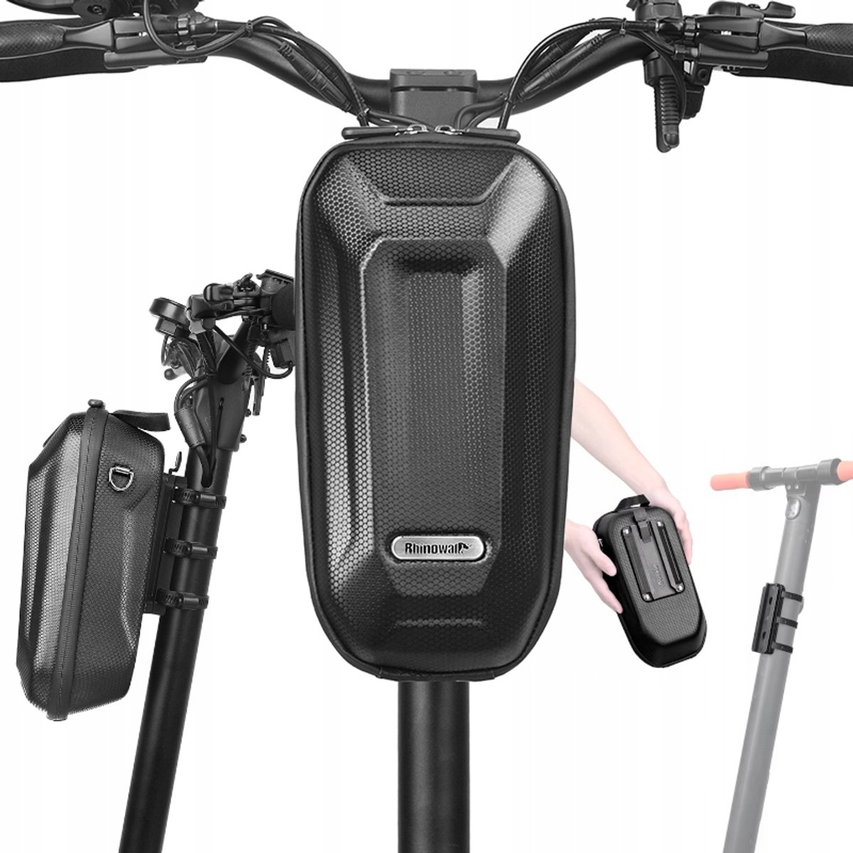 Universele Fiets en Scooter Stuurtas 4L - Waterdicht en robuust