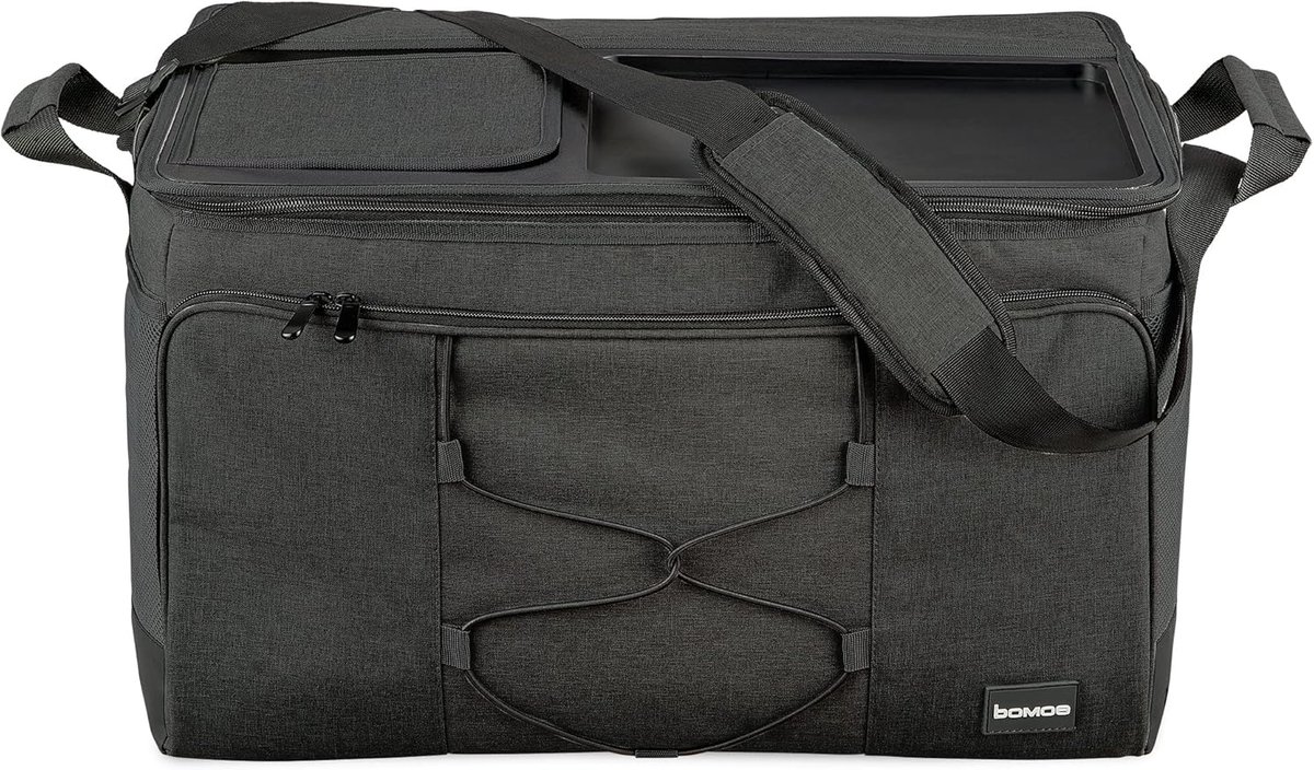 Bomoe XXL opvouwbare koeltas koelbox picknicktas met dienblad 52L - ShopVlot