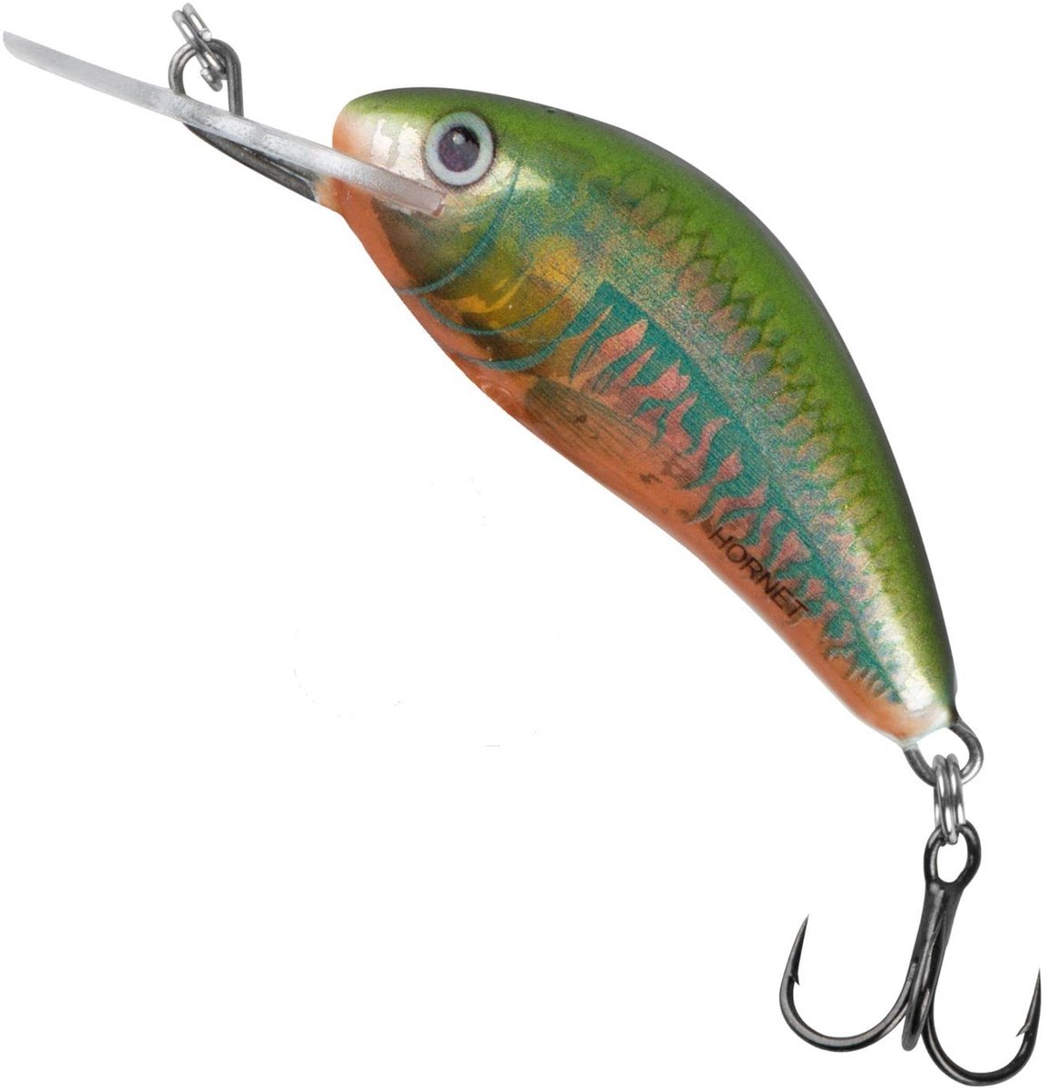Miniwobbler voor zoetwatervissen, 3,5 cm, 2,2 g, Holo Oikawa