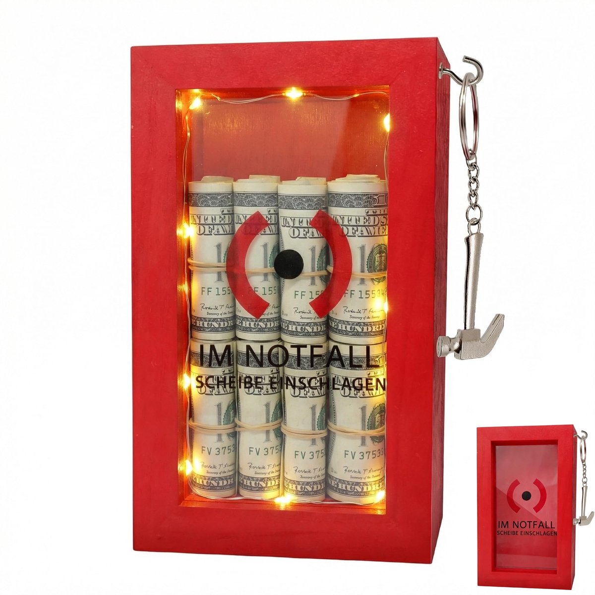 Noodgereedschapset met hamer - compact en compleet - ideaal voor noodgevallen - ShopVlot