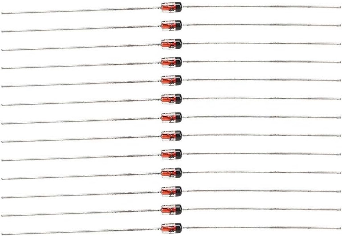 500 piece diode, fast switching diode 1N4148 200mA 100V electronic components industrial control circuit conductive - ShopVlot