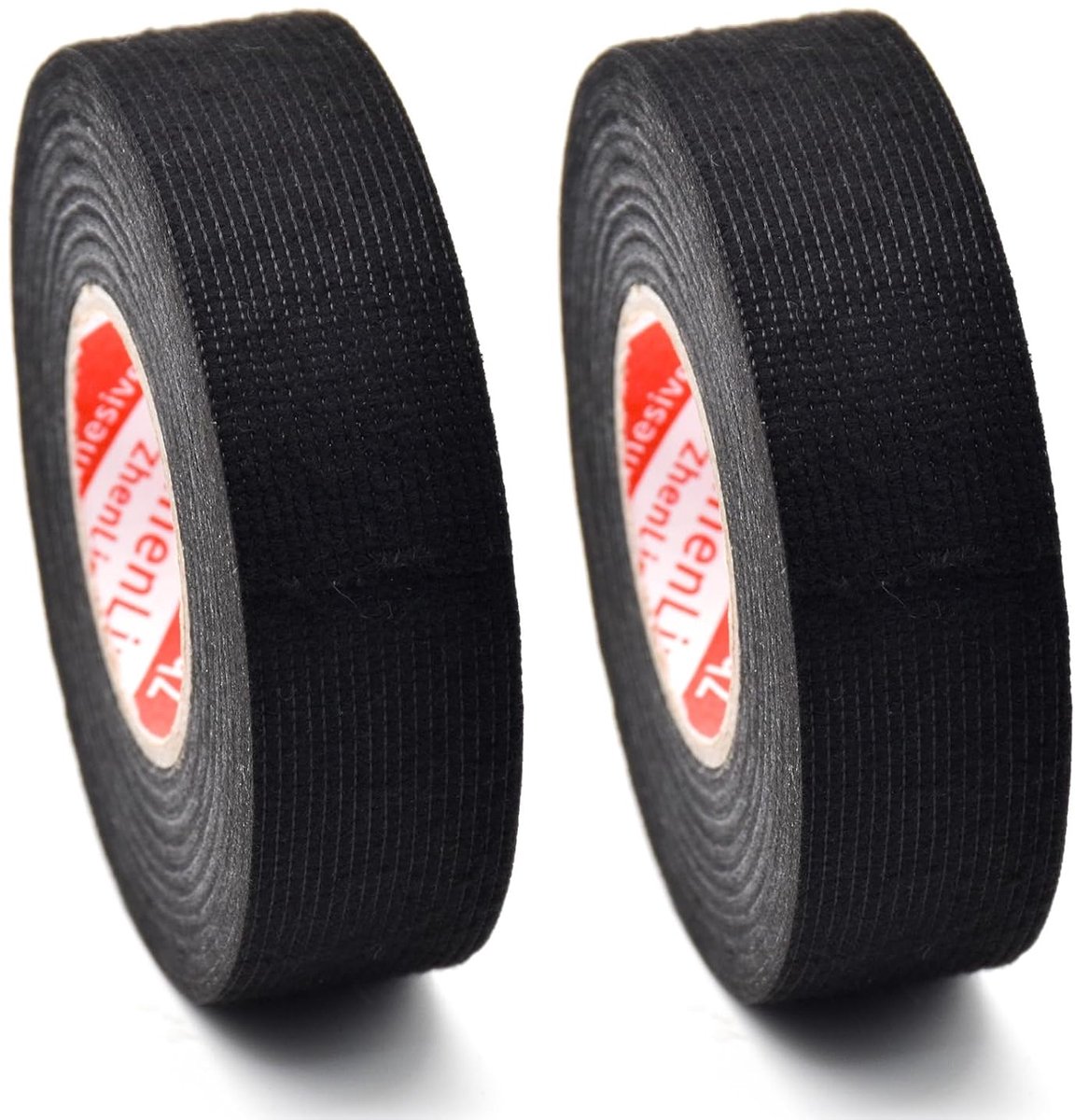 Isolatietape 25mm - Zwart flanel - Warmtebestendig - Ideaal voor bedrading en reparaties - ShopVlot
