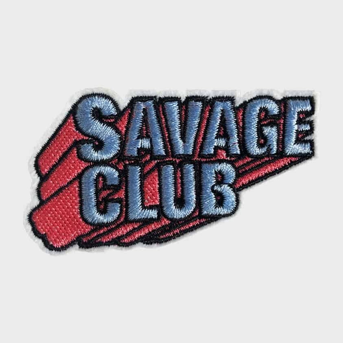 Patchy® – Savage Club Strijk Embleem Patch 8 x 4 cm