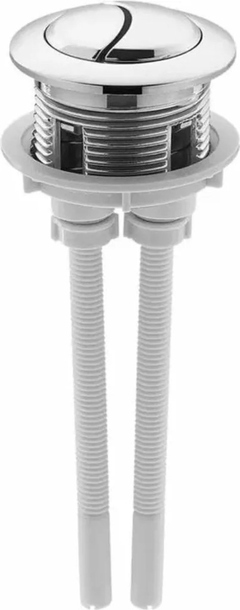 38 mm toiletspoelknop, dubbele spoelknop, gegalvaniseerde toiletklep, vervangingsonderdelen