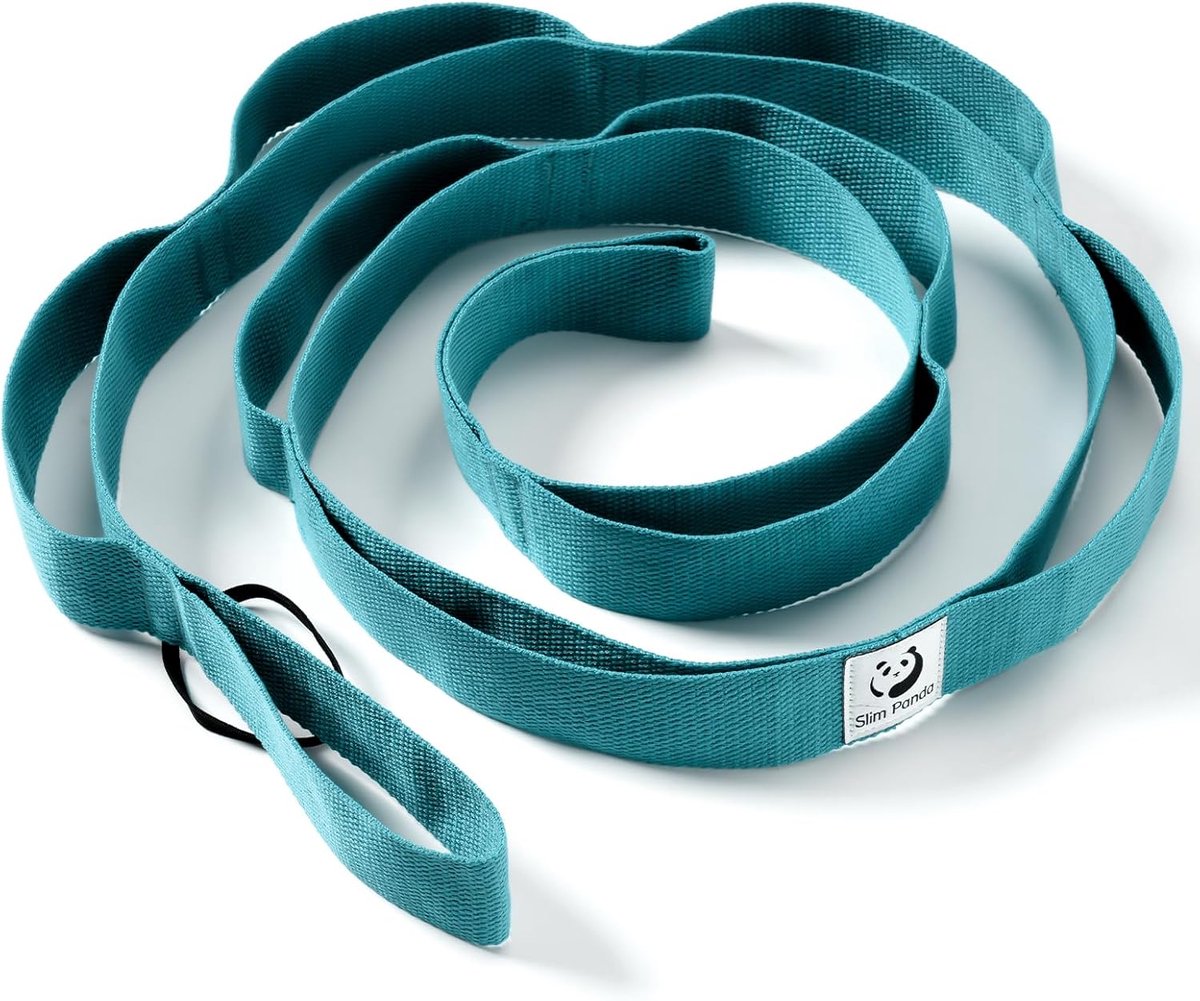Yogariem met 10 lussen - stretchband voor yoga - ideaal voor fitness en pilates - ShopVlot
