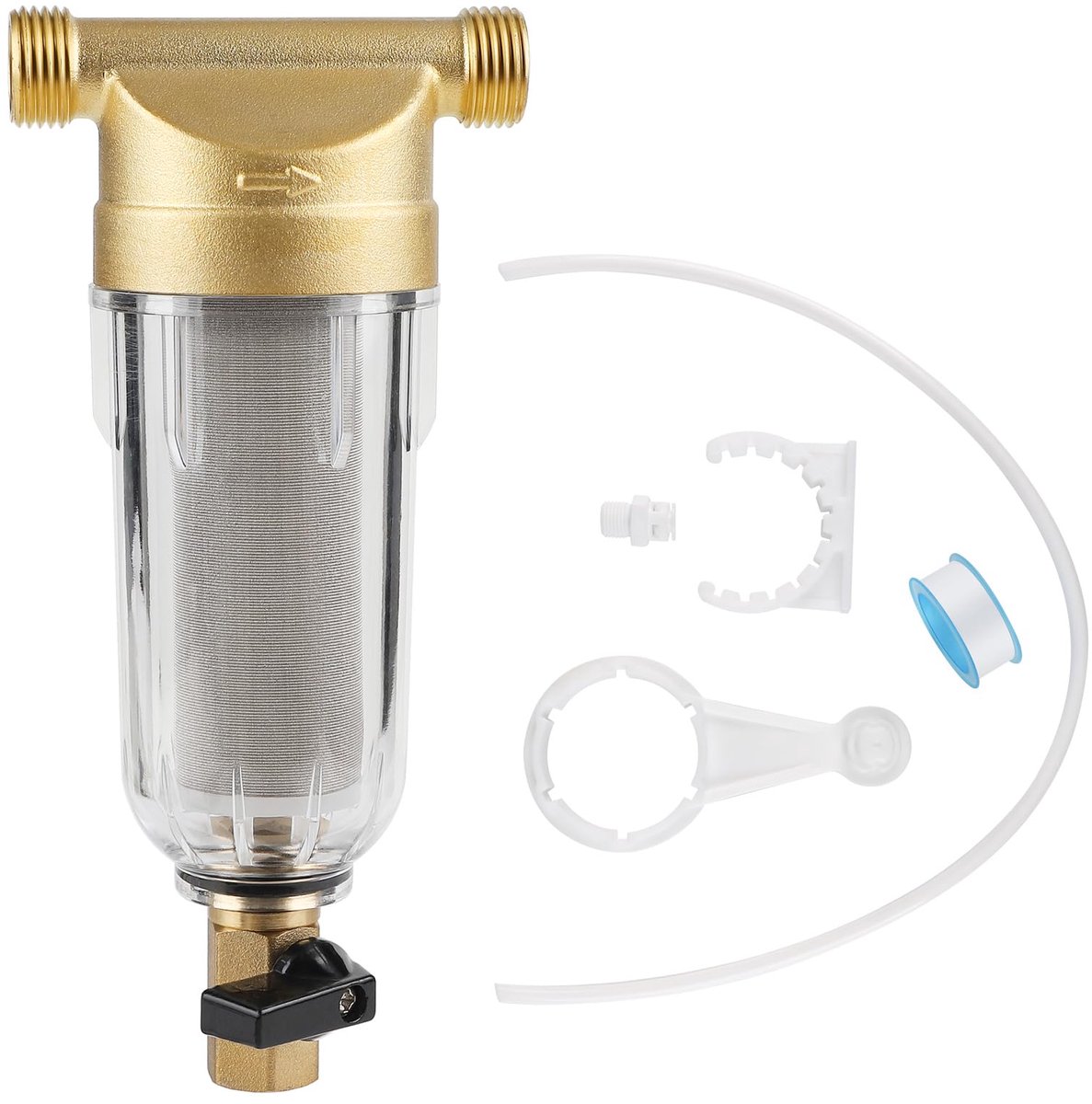 Fijnfilter 1/2 Inch - Herbruikbaar en Spoelbaar - Spin-Down-Sediment Waterfilter - Voor Schone Tuinwater - ShopVlot