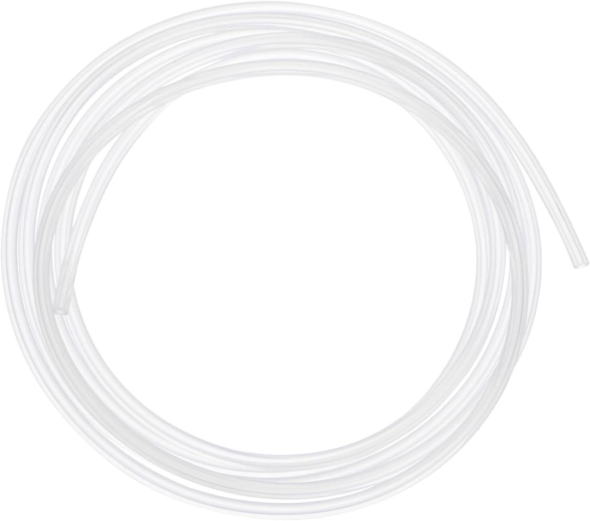 Siliconen Slang 1/25" (1mm) ID x 1/8" (3mm) OD - 5ft (1.5M) Hoge Temperatuur Water- en Luchtpijp voor Vacuüm, Vloeistofoverdracht en Thuisbrouwen