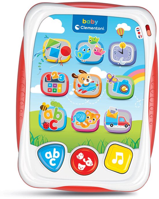 Clementoni - Pratende tablet - Interactief speelgoed - Taalontwikkeling - Vanaf 1 jaar van Clementoni — afbeelding 3