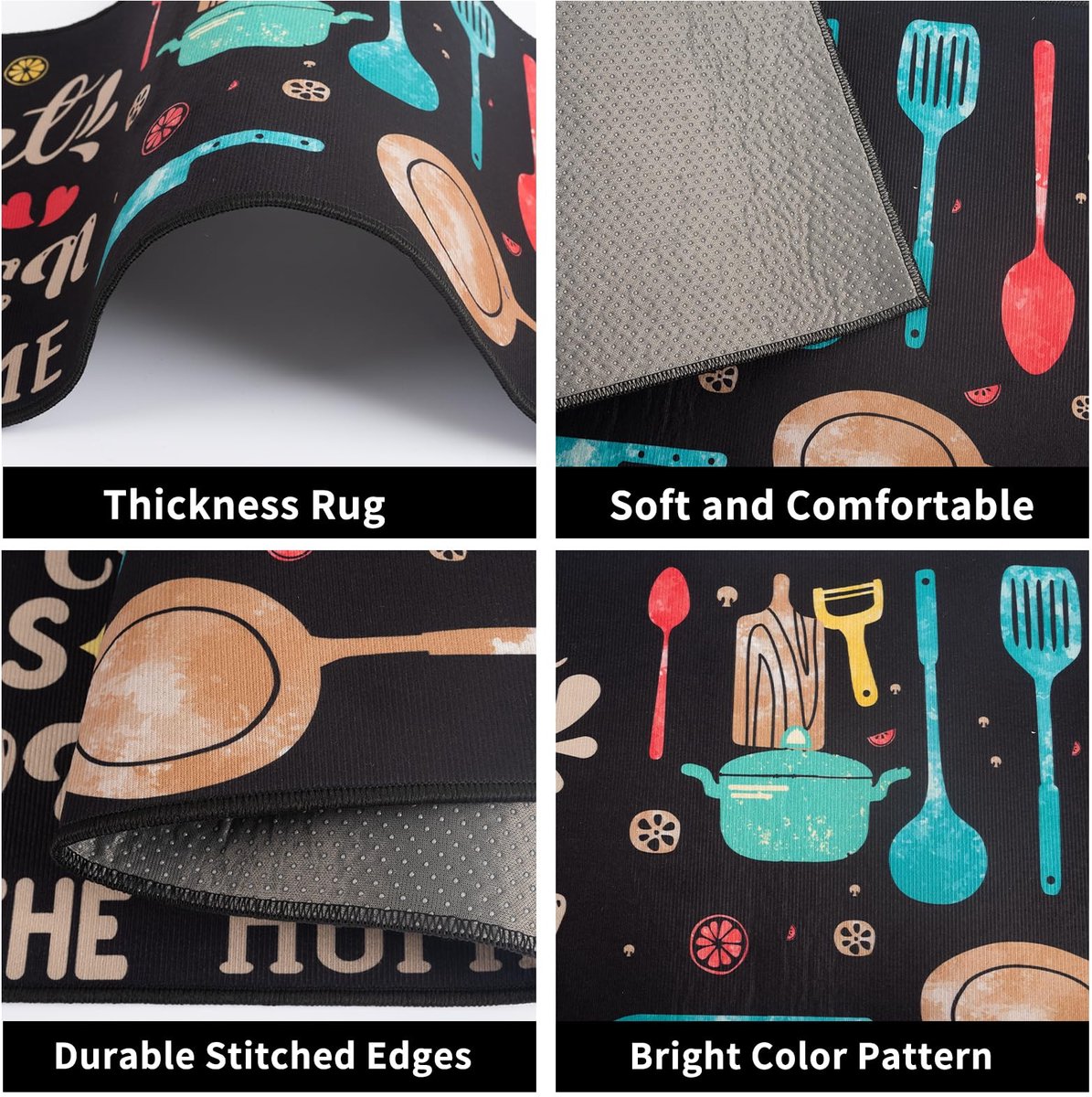 Keukenmat Set Antislip 40 x 120 cm - Duurzaam Wasbaar - Perfect voor Keuken en Wasruimte - ShopVlot