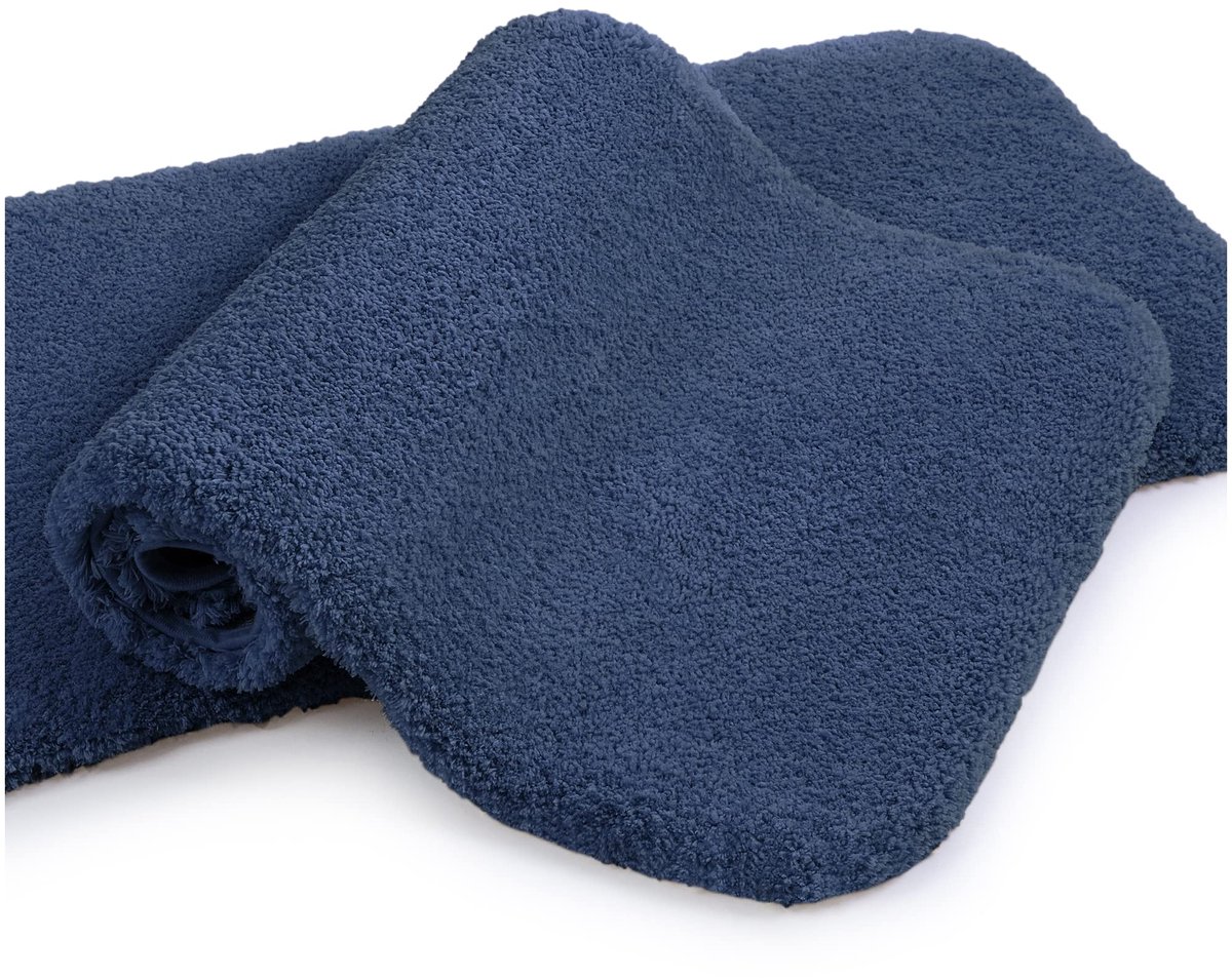 Badmat set van 2 stuks - extra dik en superzacht - antislip en hoogabsorberend - ideaal voor badkamer - ShopVlot