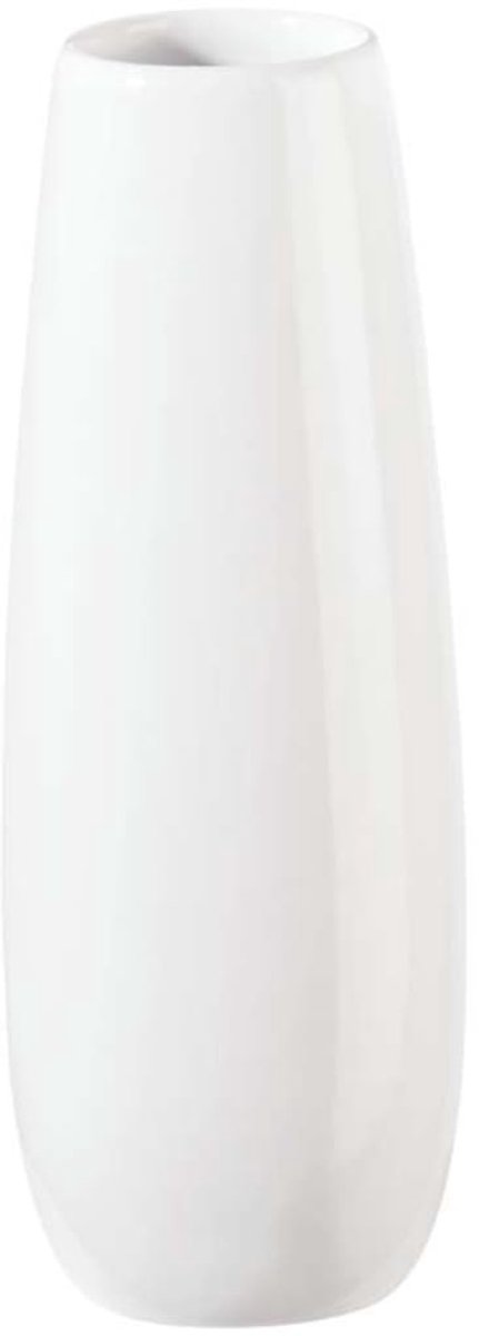 Vaas 4,5 cm - aardewerk - wit - perfect voor kleine bloemen - ShopVlot
