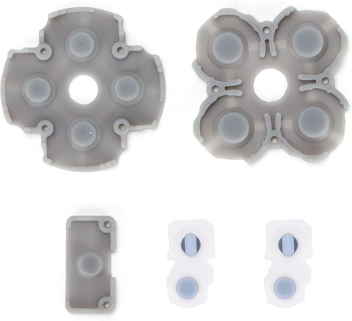 Conductieve Rubber Pad voor PS5 Controller, Siliconen Knoppen Vervangingsonderdeel, Eenvoudig te Installeren en Lichtgewicht Accessoire voor Game Consoles
