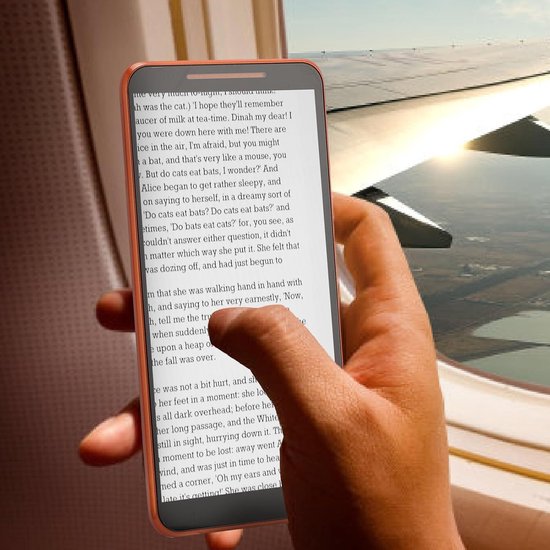 Een 7-inch e-reader die compatibel is met een 8,1-inch scherm, met een ingebouwd notitieblok, draagbaar ontwerp, 1 GB/8 GB opslagruimte, ondersteuning voor PDF- en EPUB-documenten, Bluetooth, wifi, capacitief touchscreen — afbeelding 2
