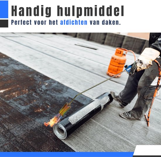 Lìon® Onkruidbrander - Onkruidbrander Gas - Onkruidverwijderaars - Zilver - 90cm x 6cm x 6cm van Lion — afbeelding 3