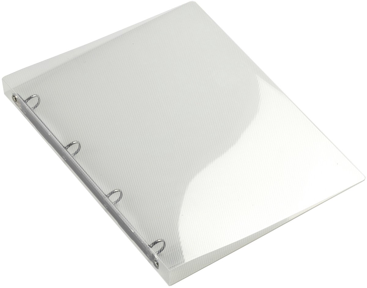 Ringband A4 16 mm - transparant polypropyleen - waterdicht - navulbaar voor school - ShopVlot