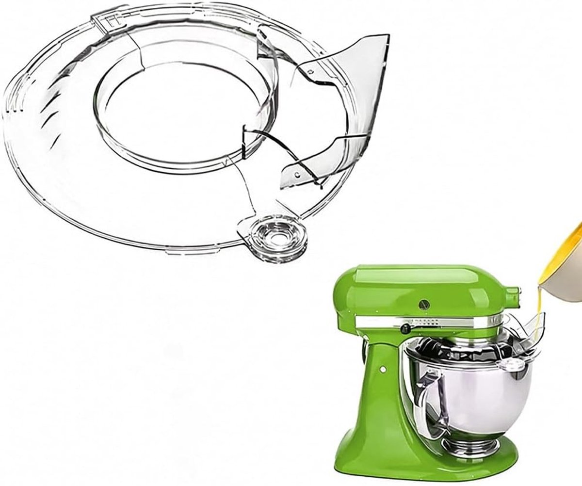 Vervangende Splash Guard voor Blender en Mixer, Opvouwbaar Deksel voor Keukenkommen, Ideaal voor Keukenaccessoires en Kookgerei
