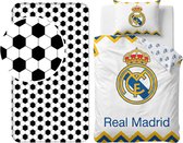 Real Madrid slaapkamerset; dekbedovertrek en hoeslaken
