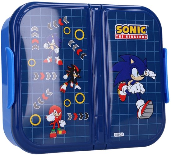 Sonic lunchset; lunchbox en drinkfles van Sonic — afbeelding 2