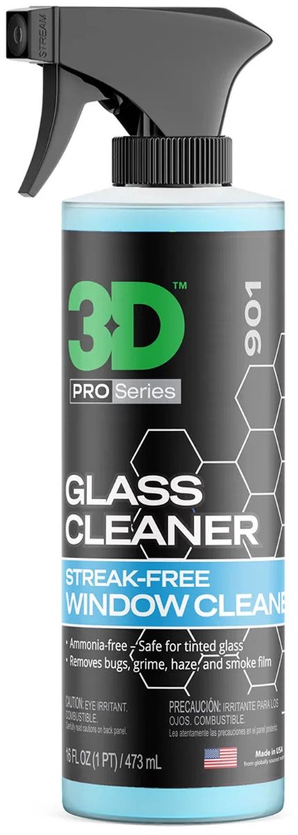 3D Glass Cleaner 473ml