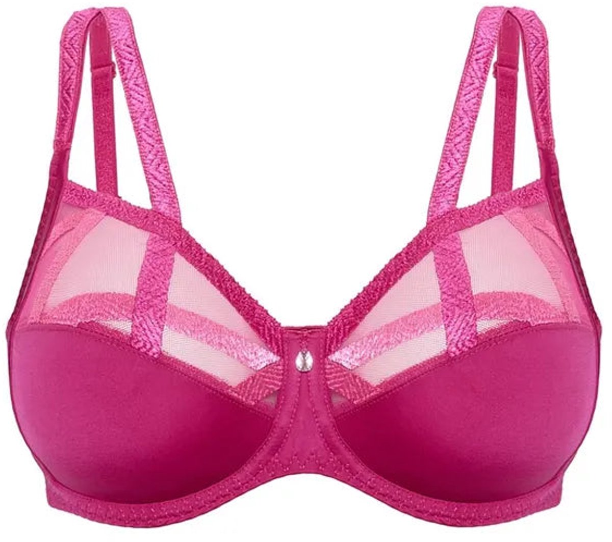 Louisa Bracq - Serie Beugel BH Fuchsia - maat 90D - Roze