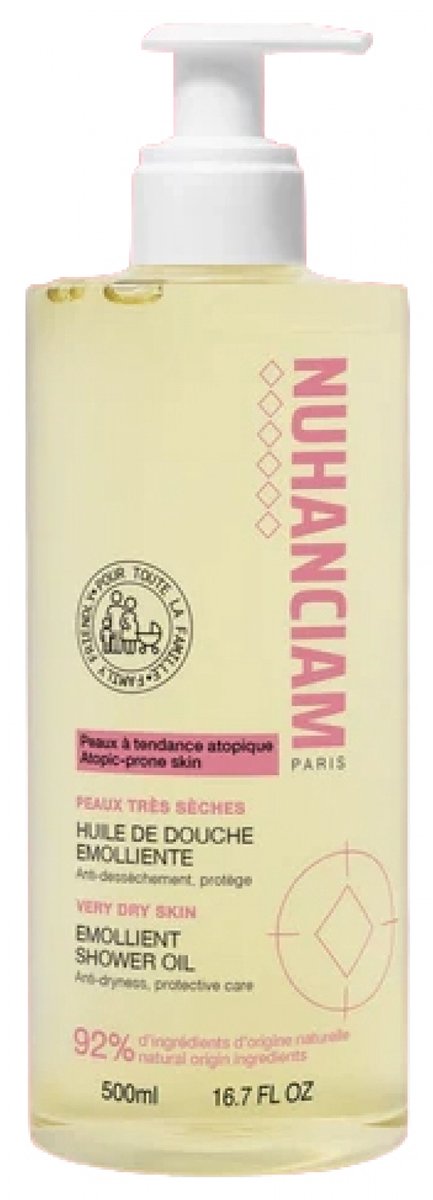 Nuhanciam Verzachtende Doucheolie 500 ml